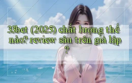 33bet (2025) chất lượng thế nào review sâu trên giả lập