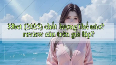 33bet (2025) chất lượng thế nào review sâu trên giả lập