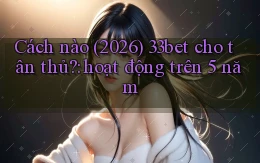 Cách nào (2026) 33bet cho tân thủ hoạt động trên 5 năm