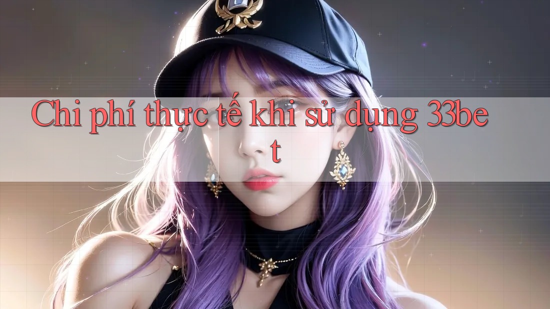 Chi phí thực tế khi sử dụng 33bet Chi phí thực tế khi sử dụng 33bet