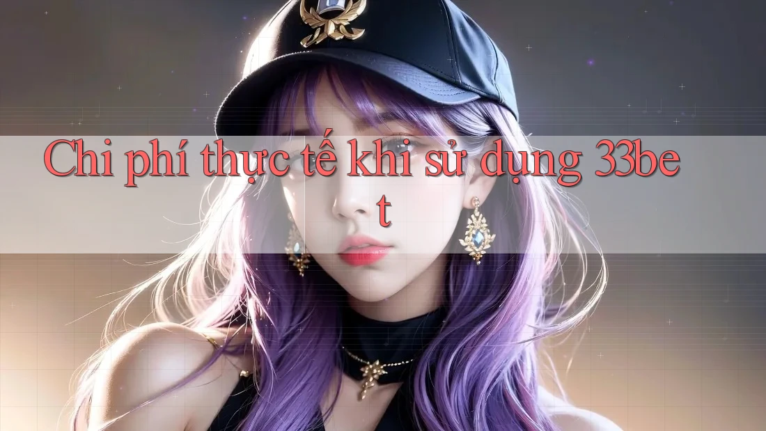 Chi phí thực tế khi sử dụng 33bet Chi phí thực tế khi sử dụng 33bet