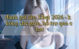 đánh giá sâu 33bet 2026   không che giấu, hỗ trợ qua chat