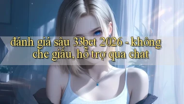 đánh giá sâu 33bet 2026   không che giấu, hỗ trợ qua chat