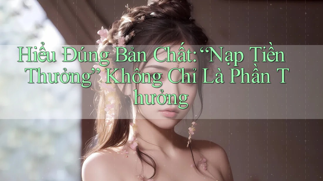 Hiểu Đúng Bản Chất: “Nạp Tiền Thưởng” Không Chỉ Là Phần Thưởng Hiểu Đúng Bản Chất: “Nạp Tiền Thưởng” Không Chỉ Là Phần Thưởng