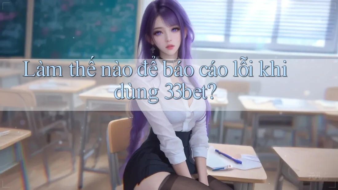 Làm thế nào để báo cáo lỗi khi dùng 33bet? Làm thế nào để báo cáo lỗi khi dùng 33bet?