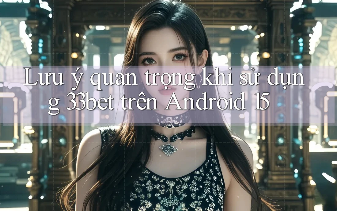 Lưu ý quan trọng khi sử dụng 33bet trên Android 15 Lưu ý quan trọng khi sử dụng 33bet trên Android 15