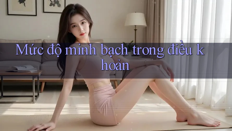 Mức độ minh bạch trong điều khoản Mức độ minh bạch trong điều khoản
