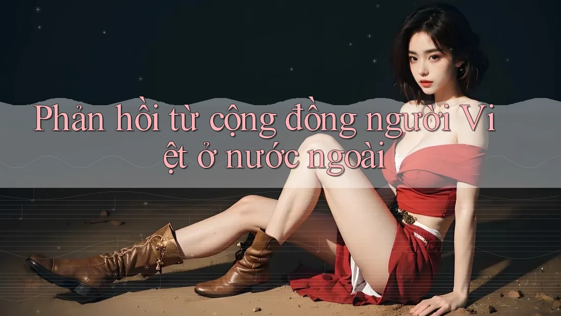 Phản hồi từ cộng đồng người Việt ở nước ngoài Phản hồi từ cộng đồng người Việt ở nước ngoài