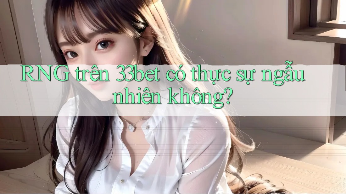 RNG trên 33bet có thực sự ngẫu nhiên không?