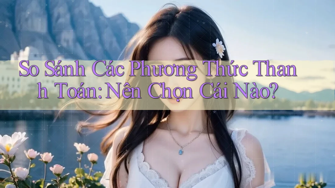 So Sánh Các Phương Thức Thanh Toán: Nên Chọn Cái Nào?