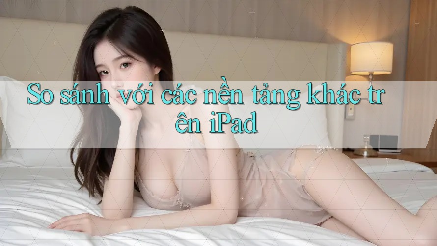 So sánh với các nền tảng khác trên iPad So sánh với các nền tảng khác trên iPad