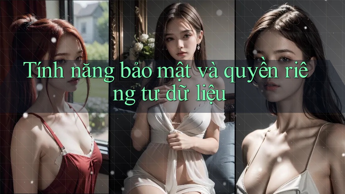 Tính năng bảo mật và quyền riêng tư dữ liệu