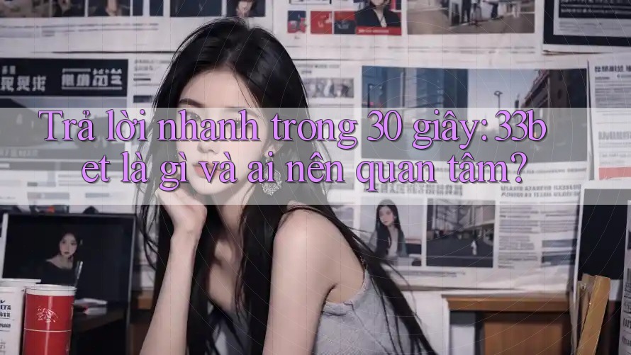 Trả lời nhanh trong 30 giây: 33bet là gì và ai nên quan tâm?