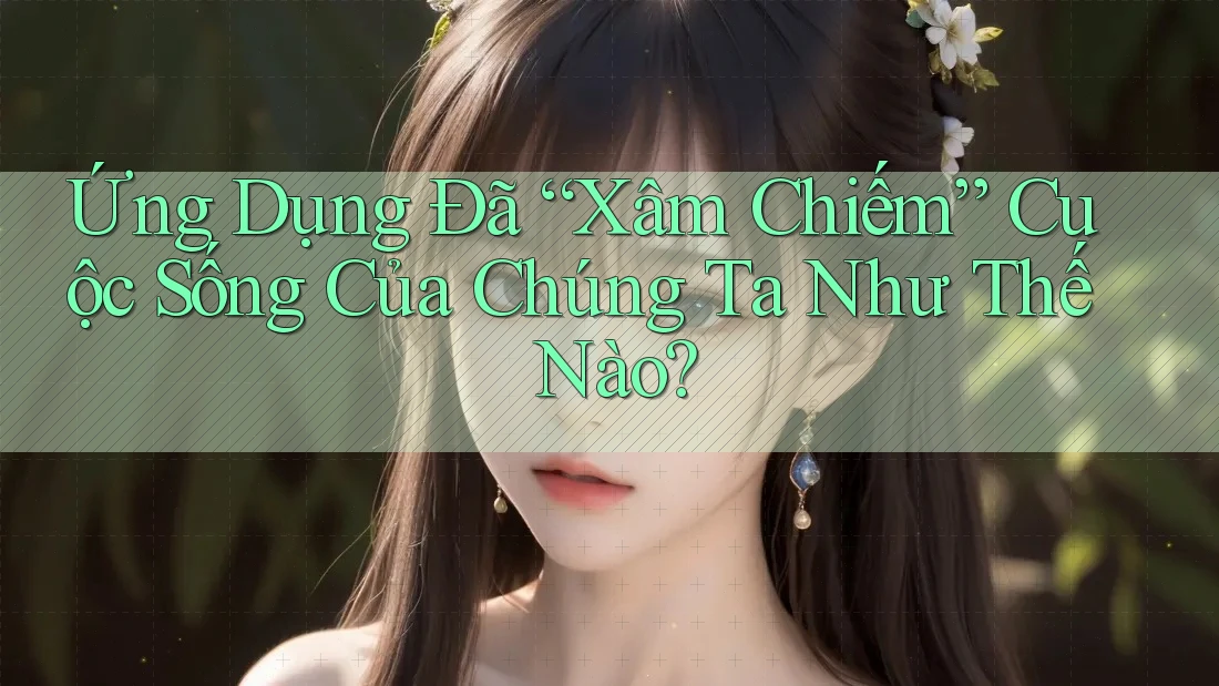 Ứng Dụng Đã “Xâm Chiếm” Cuộc Sống Của Chúng Ta Như Thế Nào?